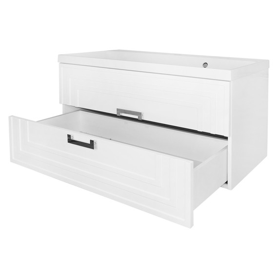 Тумба подвесная с раковиной Azario ARMARIO 100 см CS00096974 - фото 5