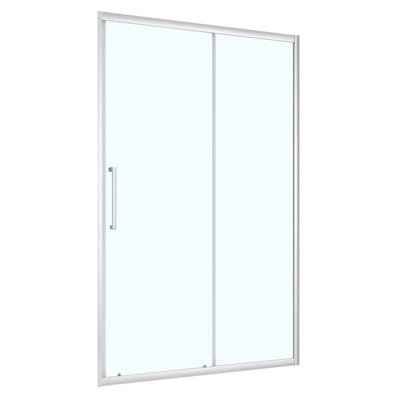 Душевая дверь Loranto 120 см CS-AB03C-120, хром/прозрачное - фото 