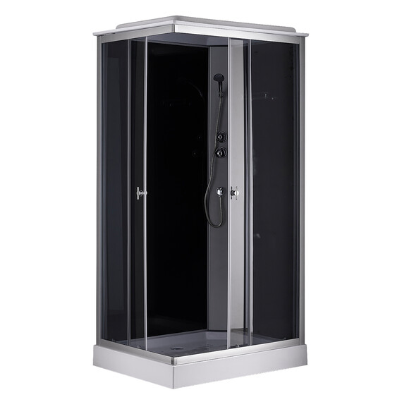 Душевая кабина Loranto 100х80 см CS-5180-13R G, сатин/матовое - фото 