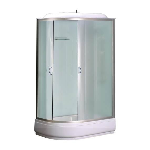 Душевая кабина Loranto 120x80 см CS-66120-20 R F, хром/матовое - фото 