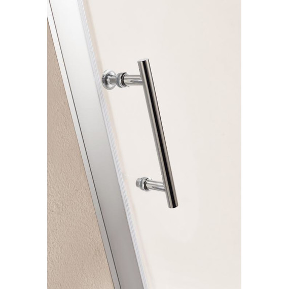 Душевое ограждение Cezares 80х80 см ECO-O-A-2-80-C-Cr, хром/прозрачное - фото 2