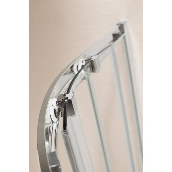 Душевое ограждение Cezares 90х90 см ECO-O-R-2-90-C-Cr, хром/прозрачное - фото 4