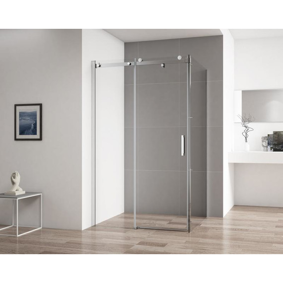 Душевое ограждение Cezares 120х90 см STYLUS-SOFT-AH-1-120/90-C-Cr, хром/прозрачное - фото 2