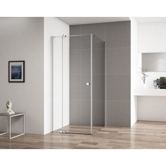 Душевое ограждение Cezares 80х90 см VALVOLA-AH-1-80/90-C-Cr, хром/прозрачное - фото 2