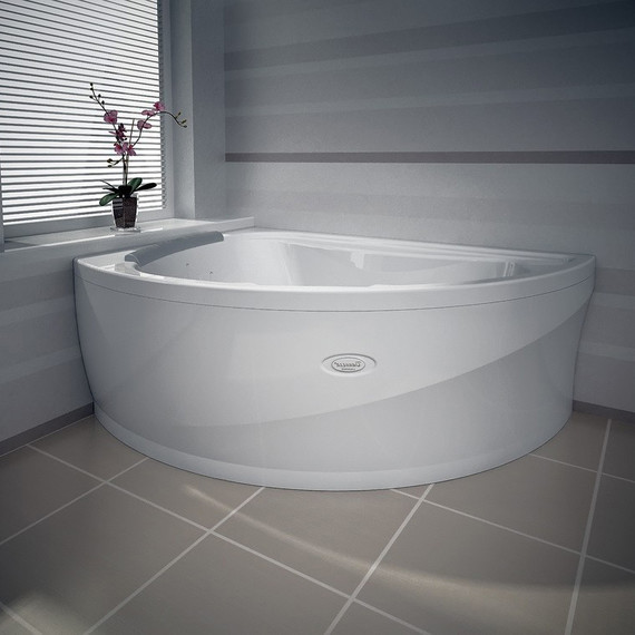 Ванна акриловая Радомир Альбена 168x120 см L (в комплекте каркас и сифон) - фото 5