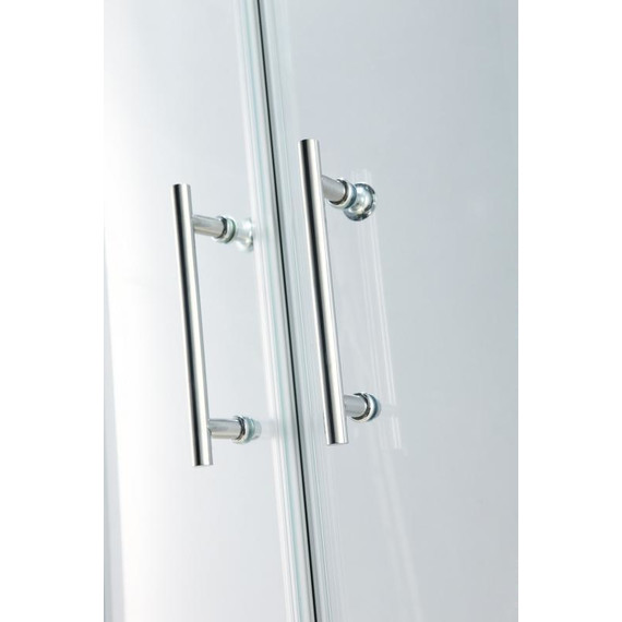 Душевое ограждение Cezares 90х90 см MOMENTO-A-2-90-C-Cr, хром/прозрачное - фото 2