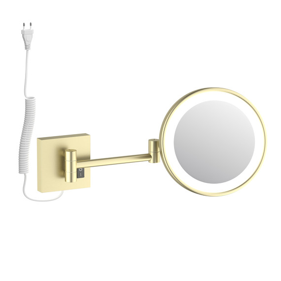 Зеркало косметическое Timo Luiro 18474/17, цвет золото матовое - фото 