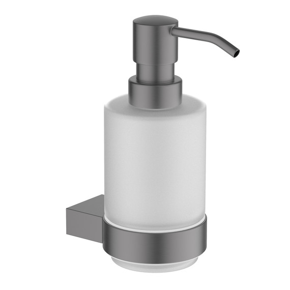 Дозатор для жидкого мыла Timo Luiro 18539/18, цвет чёрное золото - фото 