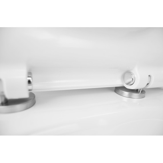 Унитаз-компакт безободковый Creo Ceramique ARLES AS1003+AS1002R с тонкой крышкой микролифт - фото 8