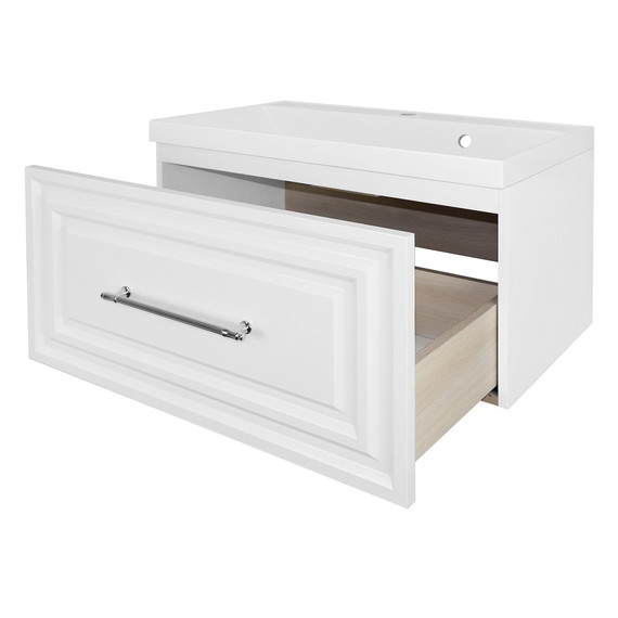 Тумба подвесная с раковиной Azario LAURA 80 см CS00096989 - фото 5