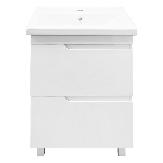 Тумба напольная с раковиной Azario Kantri 60/2H 60 см CS00097250 - фото 3