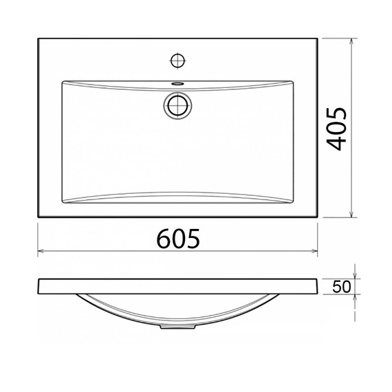 Тумба напольная с раковиной Azario Kantri 60/2H 60 см CS00097250 - фото 8