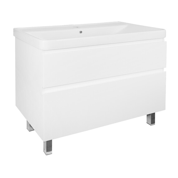 Тумба напольная с раковиной Azario Мила 100 см CS00089954 - фото 