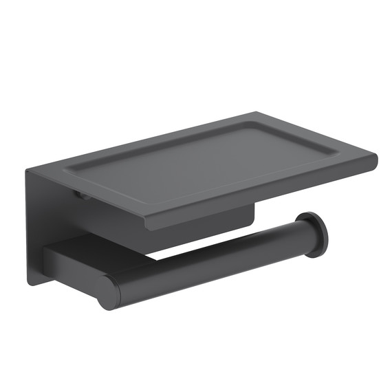 Держатель для туалетной бумаги Timo Luiro 18543/03, цвет чёрный - фото 