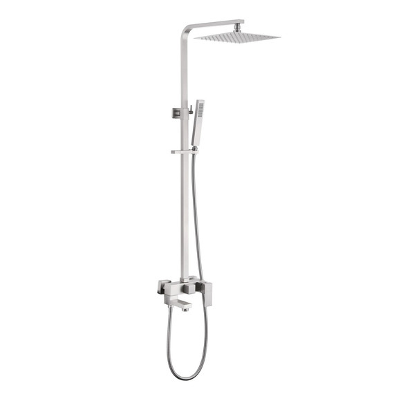 Душевая стойка Abber Daheim AF8216SPL, сатин - фото 