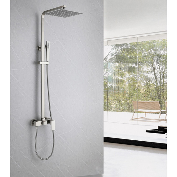 Душевая стойка Abber Daheim AF8220SPL, сатин - фото 2