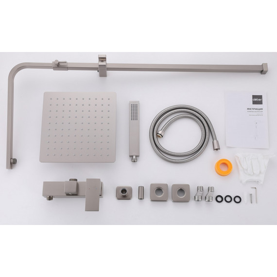 Душевая стойка Abber Daheim AF8220SPL, сатин - фото 3