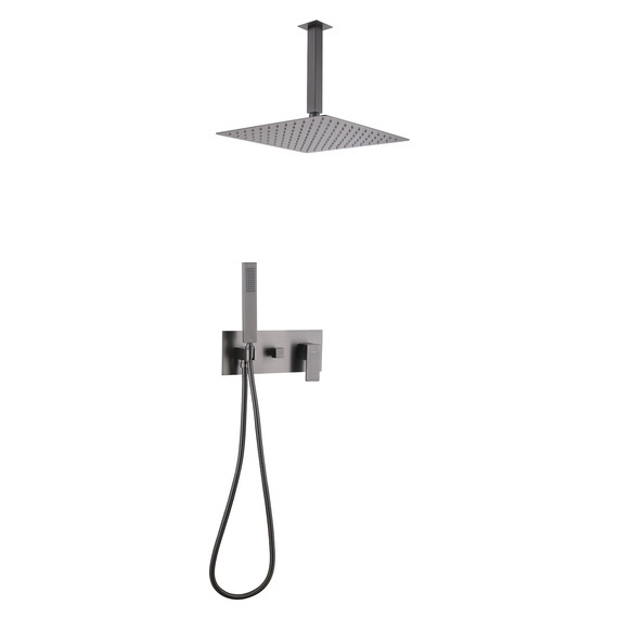 Душевая система для душа Abber Daheim AF8221NG (со скрытой частью) никель - фото 