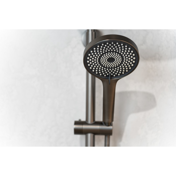 Душевая стойка с термостатом Abber Thermostat AF8516NGL, никель - фото 3