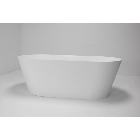 Ванна отдельностоящая Abber Stein 160x70 см AS9626, белый матовый - фото 5