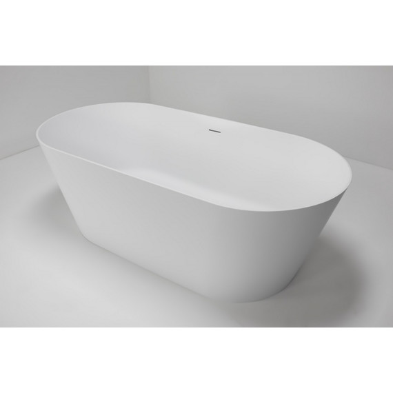 Ванна отдельностоящая Abber Stein 160x70 см AS9626, белый матовый - фото 6