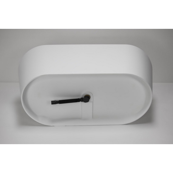 Ванна отдельностоящая Abber Stein 160x70 см AS9626, белый матовый - фото 8