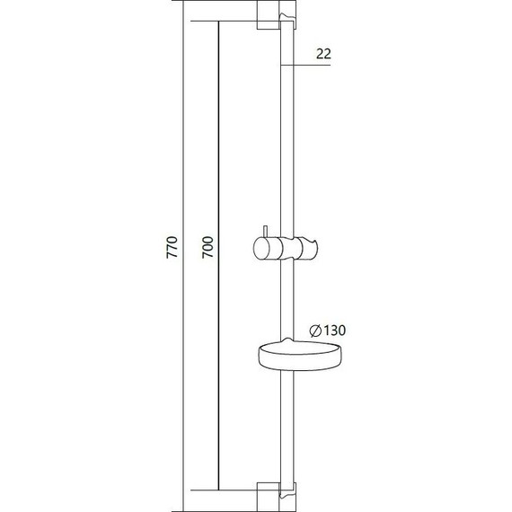 Душевая штанга Gross Aqua Loft GA298 - фото 2