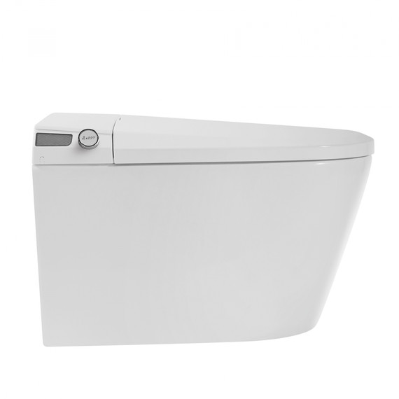 Инсталляция с подвесным унитазом комплект: Abber AC0101P2 с подвесным импульсным унитазом-биде Bequem AC1119S с крышкой микролифт - фото 3