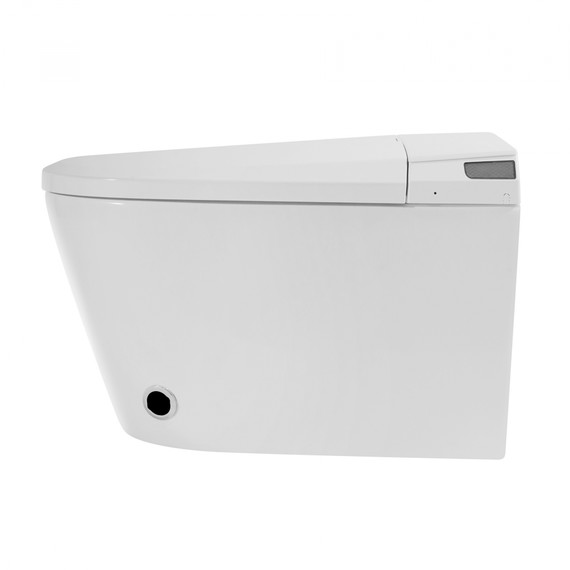 Инсталляция с подвесным унитазом комплект: Abber AC0101P2 с подвесным импульсным унитазом-биде Bequem AC1119S с крышкой микролифт - фото 6