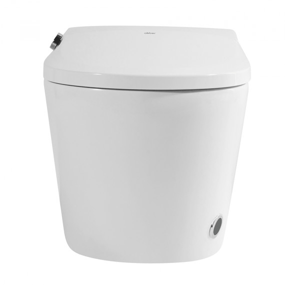 Инсталляция с подвесным унитазом комплект: Abber AC0101P2 с подвесным импульсным унитазом-биде Bequem AC1119S с крышкой микролифт - фото 4