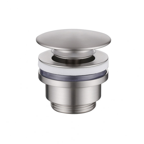 Донный клапан Abber AF0011SP, сатин - фото 