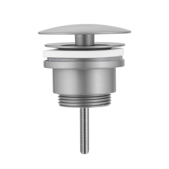 Донный клапан Abber AF0012SP, сатин - фото 