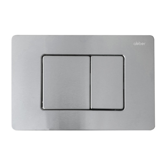 Инсталляция с подвесным унитазом комплект: Abber AC0105 с подвесным унитазом Rechteck AC1201MB с крышкой микролифт, кнопка смыва AC0120MCH матовый хром - фото 9