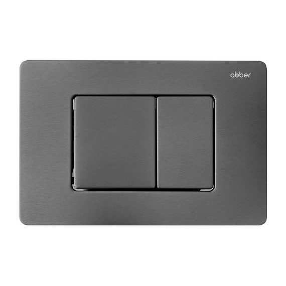 Инсталляция с подвесным унитазом комплект: Abber AC0105 с подвесным унитазом Rechteck AC1201MB с крышкой микролифт, кнопка смыва AC0120NG никель - фото 9