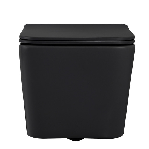 Инсталляция с подвесным унитазом комплект: Abber AC0105 с подвесным унитазом Rechteck AC1201MB с крышкой микролифт, кнопка смыва AC0121MW белая матовая - фото 3