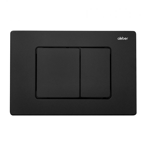 Инсталляция с подвесным унитазом комплект: Abber AC0105 с подвесным унитазом Rechteck AC1220TC с крышкой микролифт, кнопка смыва AC0120MB чёрный матовый (система смыва Торнадо) - фото 6