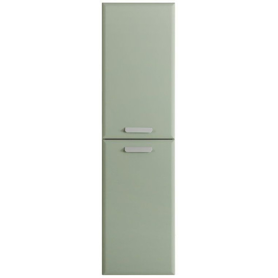 Пенал подвесной Cezares ECO-CER-N-1500-2A-SC-VDO-P 40 см, светло-зелёный матовый - фото 