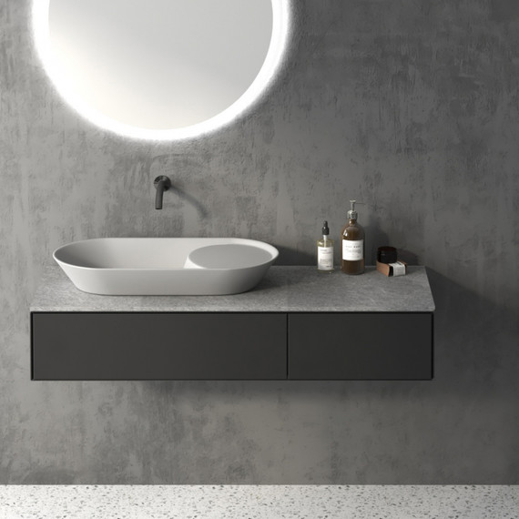 Раковина-чаша Abber Bequem 72 см AC2120 - фото 2