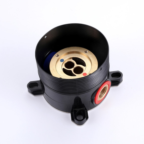 Смеситель для ванны Abber Wasser Kreis AF8115GN (со скрытой частью) золото матовое - фото 4