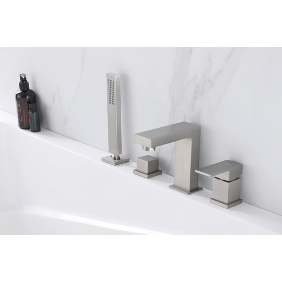 Смеситель для ванны Abber Daheim AF8213SP, сатин - фото 2