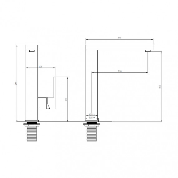 Смеситель для кухни Abber Daheim AF8214SP, сатин - фото 3