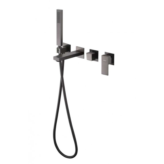 Смеситель для ванны Abber Daheim AF8230NG, никель - фото 2