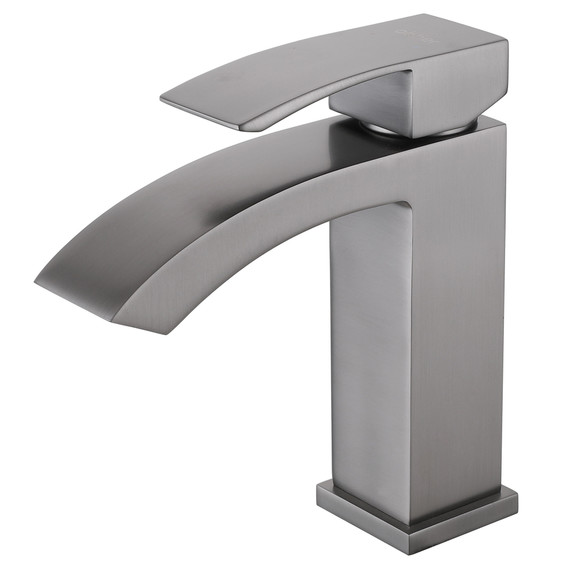 Смеситель для раковины Abber Wasserfall AF8610NG, никель - фото 