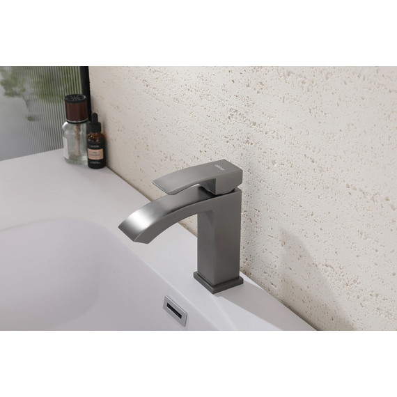 Смеситель для раковины Abber Wasserfall AF8610NG, никель - фото 2