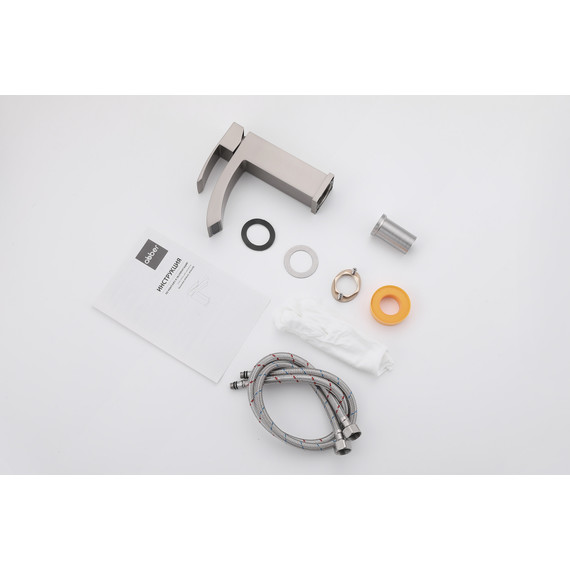 Смеситель для раковины Abber Wasserfall AF8610SP, сатин - фото 3