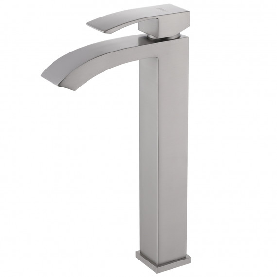 Смеситель для раковины высокий Abber Wasserfall AF8611SP, сатин - фото 