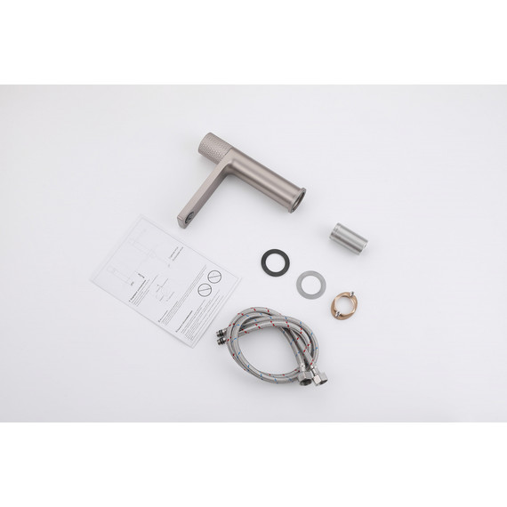 Смеситель для раковины Abber Rund AF8710SP, сатин - фото 3