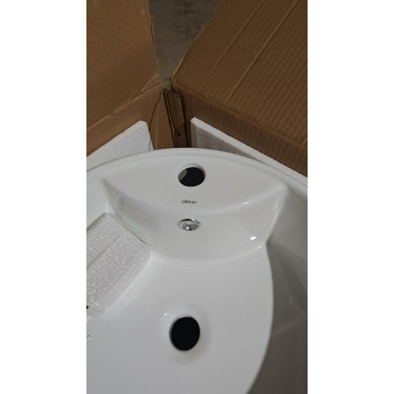 Раковина напольная Abber Bequem 46 см AC2132 - фото 3