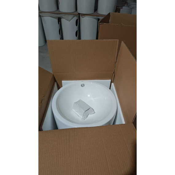 Раковина напольная Abber Bequem 46 см AC2133 - фото 5