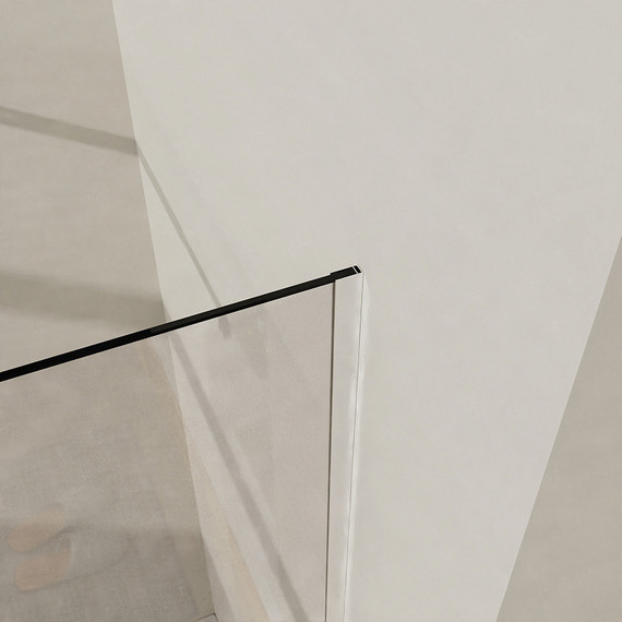 Душевая перегородка Azario Walk-in 120 см AZ-251-120-BGL-CL (стекло 8 мм) золото брашированное/прозрачное - фото 5